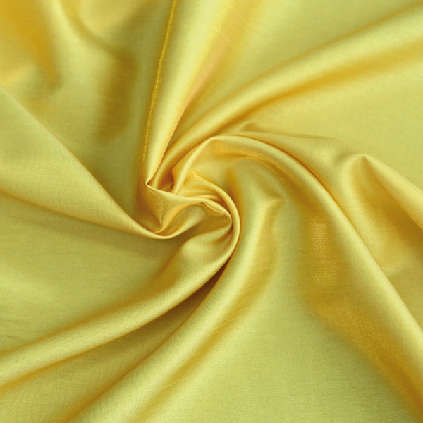 two tone satin indore gelb